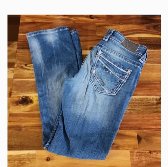 BKE Denim - Bke demin Payton straight leg  very nice  size 27